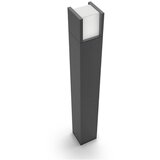 Philips Zunanja svetilka na stebričku Arbour (3,8 W, Barva ohišja: Antracit, Toplo bela, 10 x 10 x 77 cm, Z žarnico) | Shoptok.si