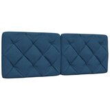  Posteljni okvir brez vzmetnice moder 140x200 cm tkanina, (21791771) | Shoptok.si