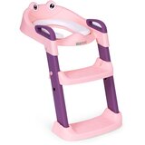 ECO TOYS WC daska za djecu sa stepenicama i ljestvama, roza, | shoptok.hr