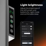 Aeno Premium Eco Smart Quadro zidna grijalica 500 W 50 × 50 cm bijela | shoptok.hr