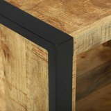  Zidna Kocka s pohranom Smeđa 55 x 35 x 40 cm Čvrsto drvo manga | shoptok.hr