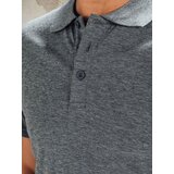 DStreet Koszulka polo męska ciemnoszara | shoptok.hr