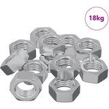  Šesterokutna matica 9000 pcs Srebrno Metal | shoptok.hr