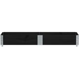  Okvir za palete crni 150 x 50 cm od masivne borovine | shoptok.hr