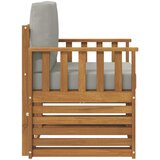  Set vanjskih sofa Čvrsto drvo akacije i poliester | shoptok.hr