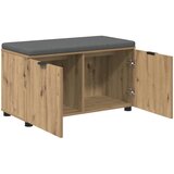  Klupa za cipele s jastučićem Hrast artisan 80 x 38 x 46 cm - 80 x 38 x 46 cm | shoptok.hr