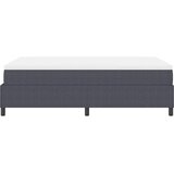  Krevet s opruga kutije Tamno siva i bijela 120 x 200 cm | shoptok.hr