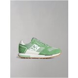 Napapijri Light Green Mens Sneakers with Suede Details - Men | shoptok.hr