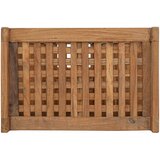  Polica za kupaonicu Prirodna 45 x 30 x 71 cm Čvrsto teak drvo | shoptok.hr