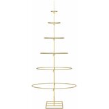 Metalna božićna jelka Zlatno 148 cm Čelik s praškastim premazom | shoptok.hr