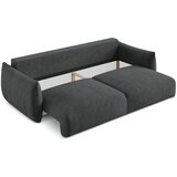 Makamii Tamno siva sklopiva sofa od šenila 230 cm Leila – | shoptok.hr