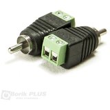 BPC RCA konektor muški na šraf | Eponuda.com