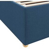  Krevetna konstrukcija s madracem Plava 90 x 190 cm tkanina | shoptok.hr
