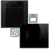 Smeg ugradbeni set ploča SI2B22641D + pećnica SOP6202S2PB (SET 13) | shoptok.hr