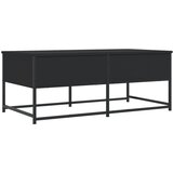  Stolić za kavu crni 100 x 51 x 40 cm od konstruiranog drva | Eponuda.com