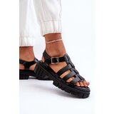 Boto FD1 Women's Black Roman Sandals Rosarose | Shoptok.si