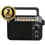 Dartel radio FM, AM, analogni, AC ili klasične baterije, crni RD-18 Cijene