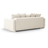 Micadoni Krem sklopiva/s prostorom za odlaganje sofa 231 cm Elen – | shoptok.hr