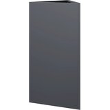  Vrtna sadilica antracit trokutasta 40 x 34,5 x 75 cm čelična | shoptok.hr
