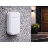 Bežično 230v led elektroničko zvono 38 melodija do 130m ip68 bijelo | shoptok.hr