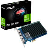 Asus GeForce GT 730 2GB GDDR5 [GT730-4H-SL-2GD5] grafična kartica with 4 HDMI ports and passive cooling to enable quiet multi-monitor productivity, PCIe 2.0, 4xHDMI 1.4b - 90YV0H20-M0NA00 Cene