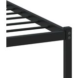 vidaXL Posteljni okvir brez vzmetnice z vzglavjem rjavi 100x200 cm | Shoptok.si