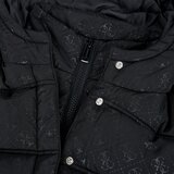 Guess Puhovke PADDED HOODED LS JACKET W/ZIP Črna | Shoptok.si