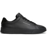 Tommy Hilfiger Niske tenisice 'Court Ess' crna / bijela | shoptok.hr