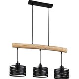 Modern Living viseča svetilka guiseppe, les, kovina, 40 w | Shoptok.si