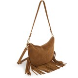 Nat&Nin Torba za čez ramo 'LUNE FRANGE' rjava / zlata | Shoptok.si