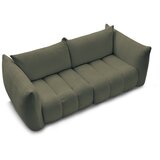 Bobochic Paris Zelena sedežna garnitura iz tkanine bouclé 234 cm Azra – | Shoptok.si