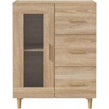  Komoda sonoma hrast 69,5x34x90 cm inženirski les, (20654779) | Shoptok.si