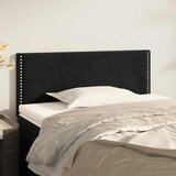  Uzglavlje crno 80 x 5 x 78/88 cm baršunasto | Eponuda.ba