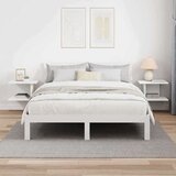  Nočna omarica 2 pcs Bela 40 x 30 x 25 cm Konstruiran les, (5000136999) | Shoptok.si