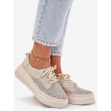ARTIKER Boto Suede Ladies Lace-Up Shoes On Platform | shoptok.hr