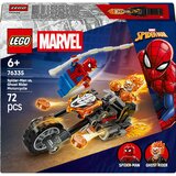 Lego LEGO® Super Heroes - Spider-Man proti motoristu Ghost Riderju (76335) | Shoptok.si