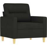  3-dijelni set sofa s jastucima crni od tkanine | shoptok.hr