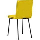  Jedilni stoli 4 kosi rumen žamet, (21822230) | Shoptok.si