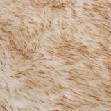  Od umjetne ovčje kože 60 x 90 cm smeđi prošarani | shoptok.hr