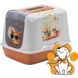 Moderna trendy cat large indy & louise caramel 50cm, toalet za mačke | ePonuda.com