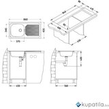  Sudoper Basic 60 Alveus | Eponuda.ba
