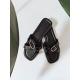DStreet Klapki damskie czarne | Shoptok.si