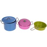  Set metalnih lonaca za igru + dodaci - šareni | shoptok.hr