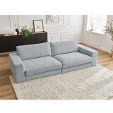 Bobochic Paris Svijetlo siva sofa od samta 274 cm Leonard – | shoptok.hr