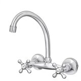 Rosan nostalgija zidna dvoručna baterija za sudoperu ili lavabo 200mm J N03120 Cene