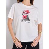 Sinsay Pamučna majica s printom | shoptok.hr
