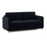 Micadoni Modra žametna sedežna garnitura za spanje 184 cm Simo – | Shoptok.si