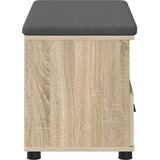  Klupa za hodnik s jastukom Sonoma hrast 80 x 38 x 46 cm | shoptok.hr