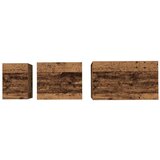  Gnezdeći Kafić 3 pcs Staro drvo 60 x 35 x 56 cm | shoptok.hr