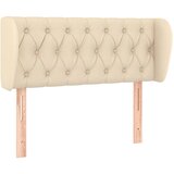  Uzglavlje s ušima krem 93x23x78/88 cm od tkanine | shoptok.hr